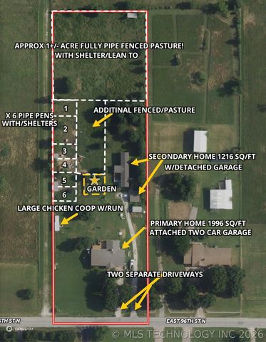 5603 E 96th Street N, Sperry, OK 74073