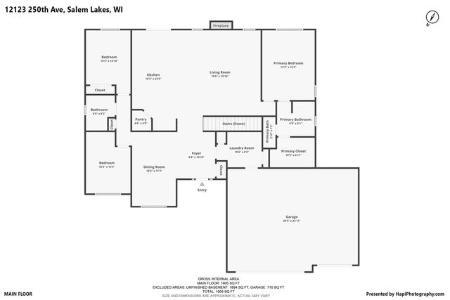 12123 250th AVENUE, Trevor, WI 53179