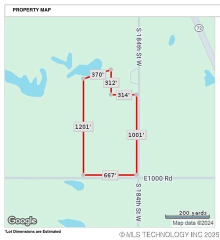 13207 S 184th Street West, Council Hill, OK 74428