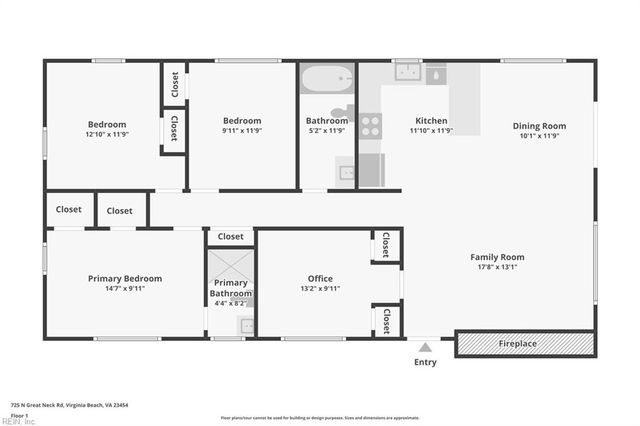 725 North Great Neck RD, Virginia Beach, VA 23454