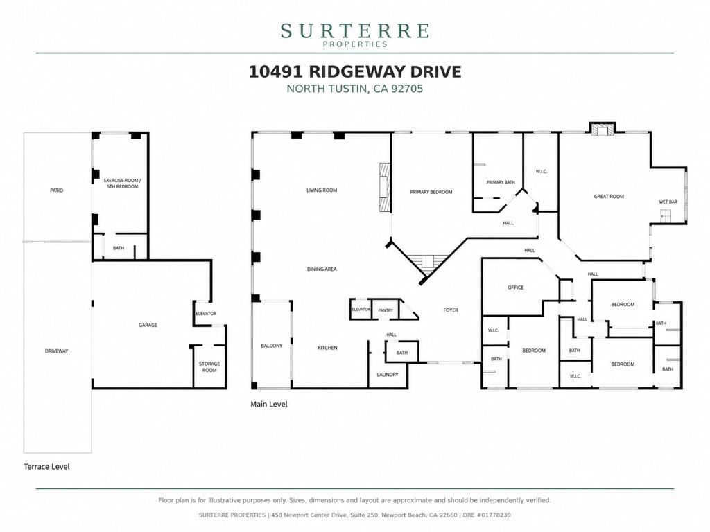 10491 Ridgeway Drive, North Tustin, CA 92705 — exterior