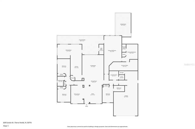 629 CORTEZ DRIVE, Tierra Verde, FL 33715