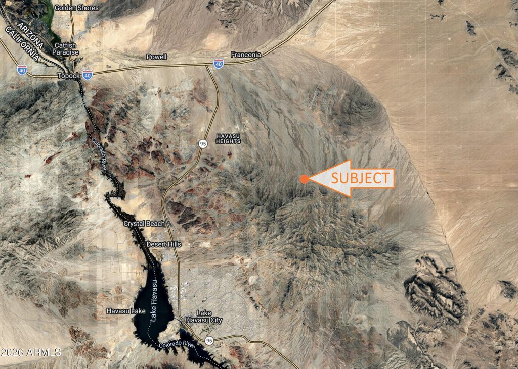 Image 1 of property listing at 26 Franconia Wash Road -, Lake Havasu City, AZ 86404