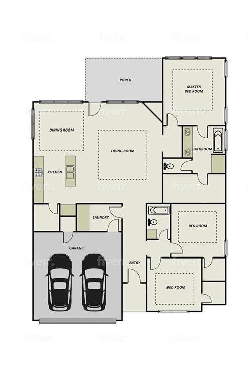 6308 NW Zella Street, Bentonville, AR 72713