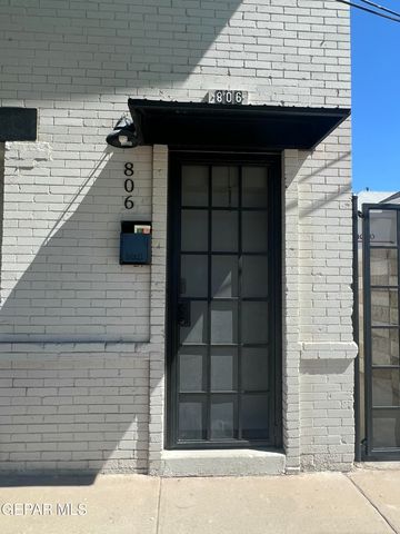 806 N Williams Street, El Paso, TX 79902