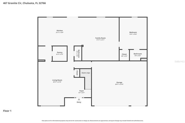 467 GRANITE CIRCLE, Chuluota, FL 32766