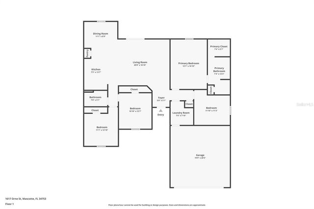 1617 ORNE STREET, Mascotte, FL 34753