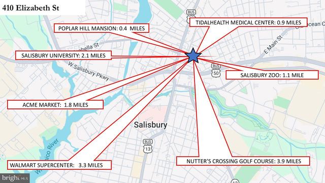 410 ELIZABETH ST, Salisbury, MD 21804