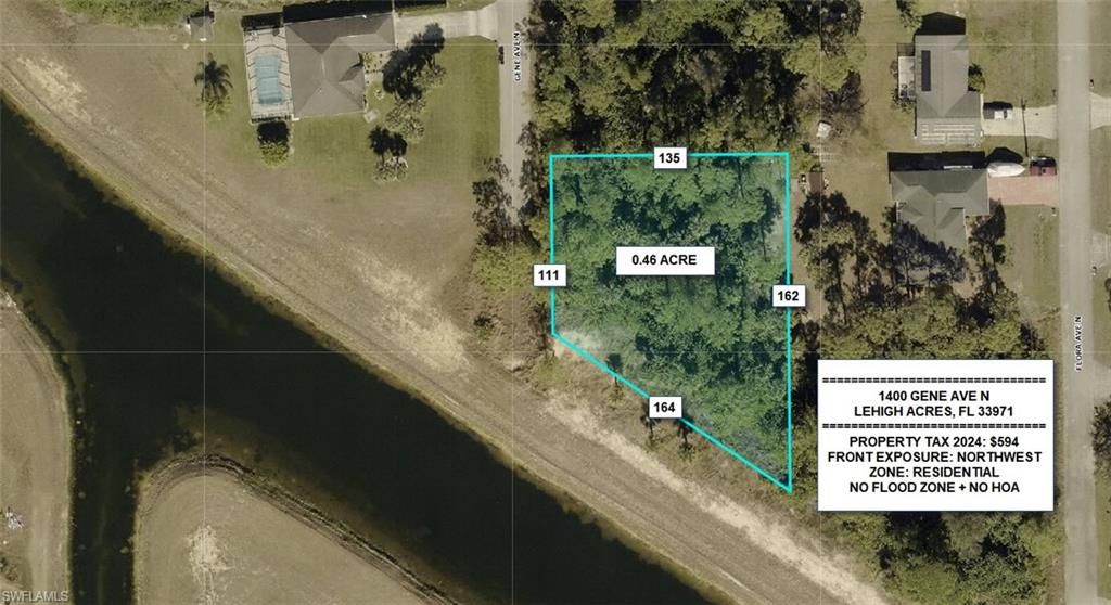1400 Gene AVE N, LEHIGH ACRES, FL 33971 — exterior