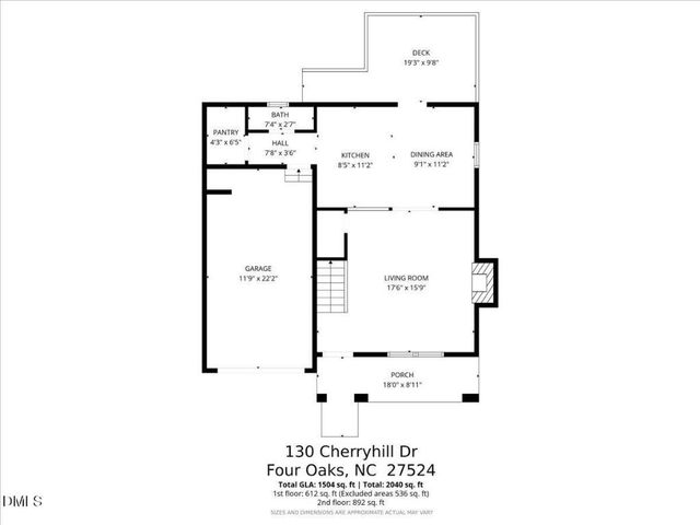 130 Cherryhill Drive, Four Oaks, NC 27524