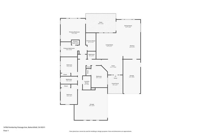 14706 Pemberley Passage Avenue, Bakersfield, CA 93311
