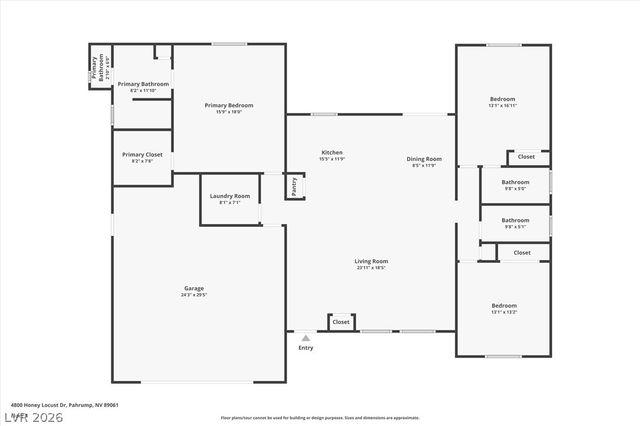4800 Honey Locust Drive, Pahrump, NV 89061
