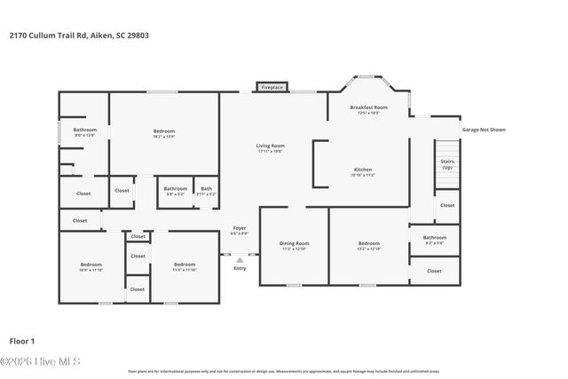 2170 Cullum Trail Road, Aiken, SC 29803