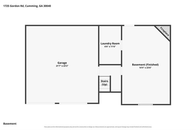 1725 Gordon Road, Cumming, GA 30040