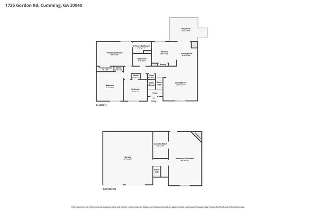 1725 Gordon Road, Cumming, GA 30040