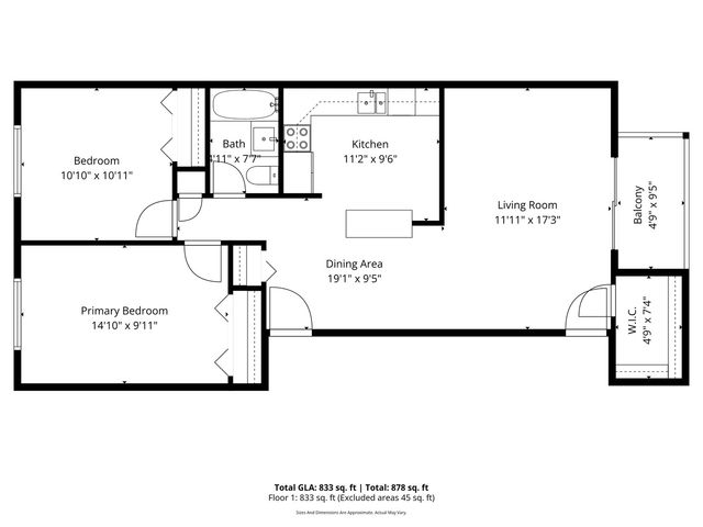 1002 Spruce Street 2B, Glendale Heights, IL 60139