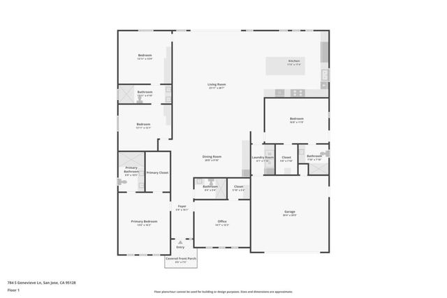784 S Genevieve Lane, San Jose, CA 95128