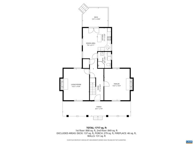 321 EAST ST, Gordonsville, VA 22942