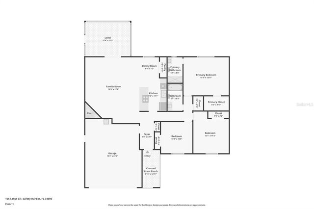 105 LOTUS CIRCLE, Safety Harbor, FL 34695