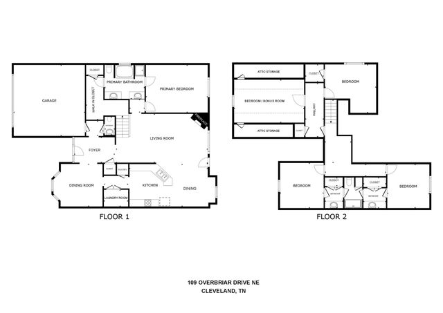 109 Overbriar Drive, NW, Cleveland, TN 37312