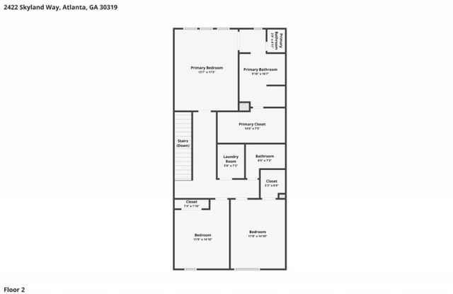 2422 Skyland Way NE, Brookhaven, GA 30319