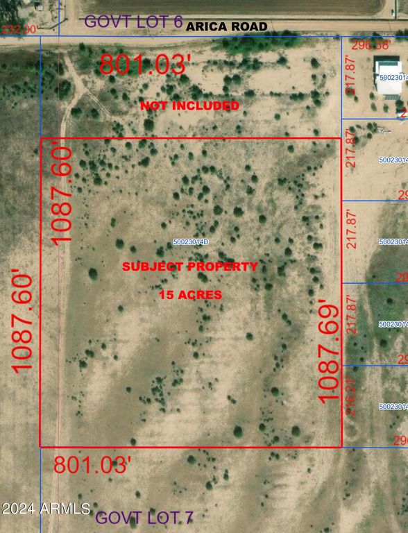 LOT 5 W ARICA (NO ADDRESS) Road 5, Casa Grande, AZ 85193 — exterior