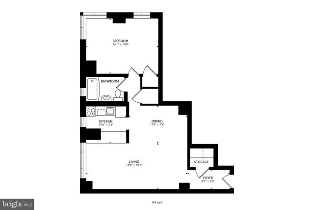 1 SCOTT CIR NW #121, Washington, DC 20036