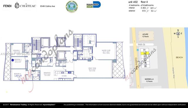 9349 Collins Avenue 203, Surfside, FL 33154