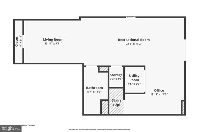 6463 WHEELER DR, King George, VA 22485