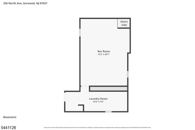 336 North Ave, Garwood Boro, NJ 07027