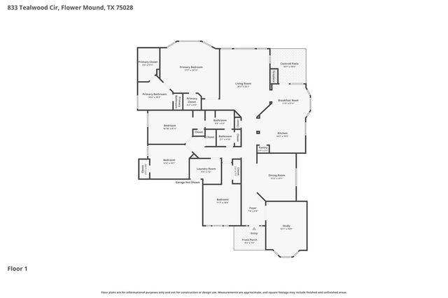 833 Tealwood Circle, Flower Mound, TX 75028