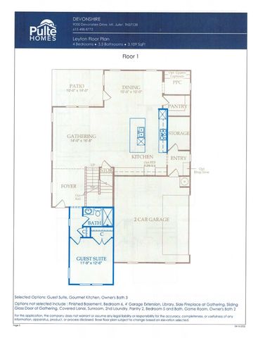 1174 Sydney Terrace, Mount Juliet, TN 37122