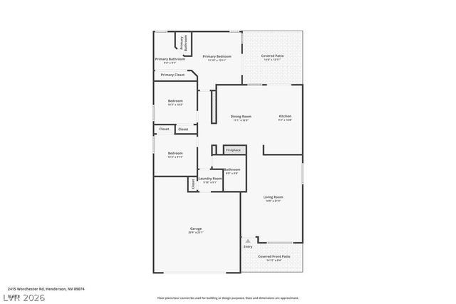 2415 Worchester Road, Henderson, NV 89074