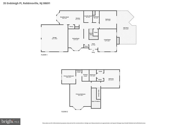35 ENDSLEIGH PL, Robbinsville, NJ 08691