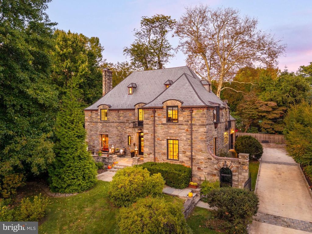 415 PENN RD, WYNNEWOOD, PA 19096 — exterior