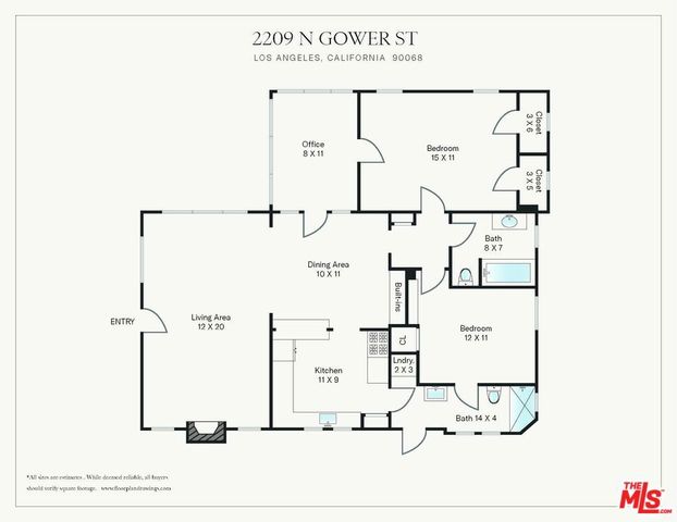 2209 N Gower Street, Los Angeles, CA 90068
