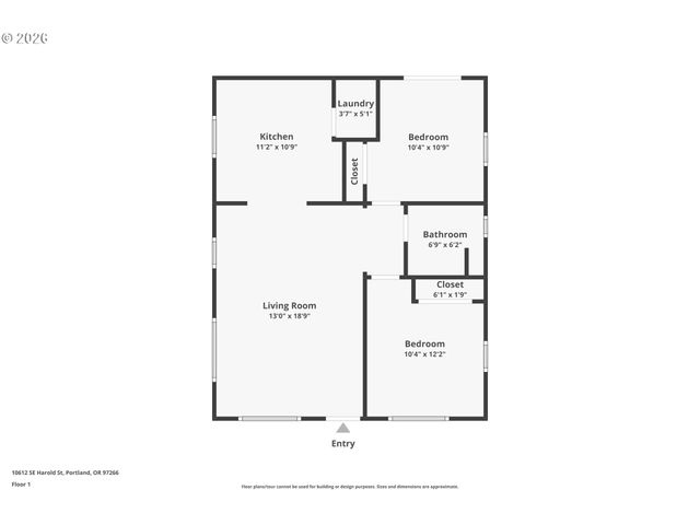 10612 Se HAROLD St, Portland, OR 97266