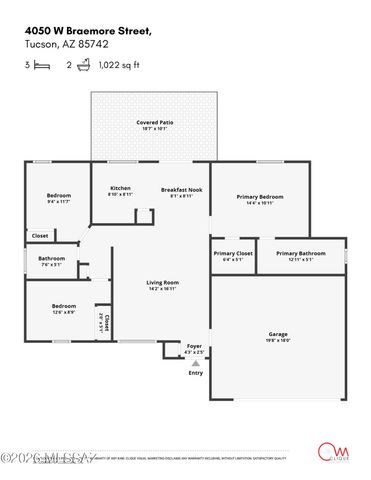 4050 W Braemore Street, Tucson, AZ 85742