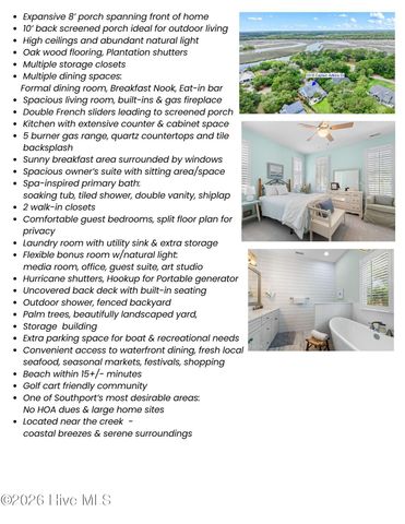 1016 Captain Adkins Drive SE, Southport, NC 28461