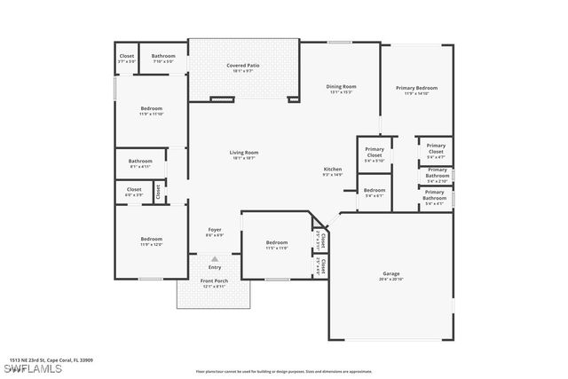 1513 NE 23rd ST, Cape Coral, FL 33909