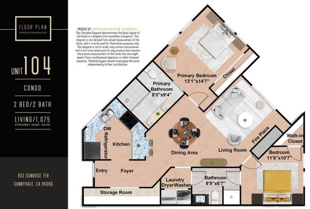 902 Sunrose 104, Sunnyvale, CA 94086
