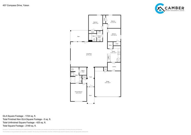 457 Compass Drive, Yukon, OK 73099