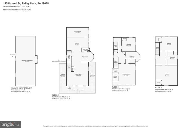 115 RUSSELL ST, Ridley Park, PA 19078