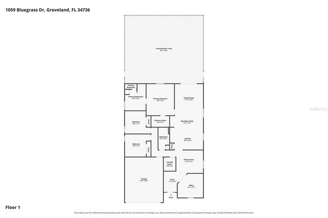 1059 BLUEGRASS DRIVE, Groveland, FL 34736