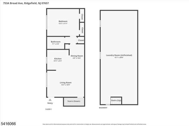 753 Broad Ave A, Ridgefield Boro, NJ 07657