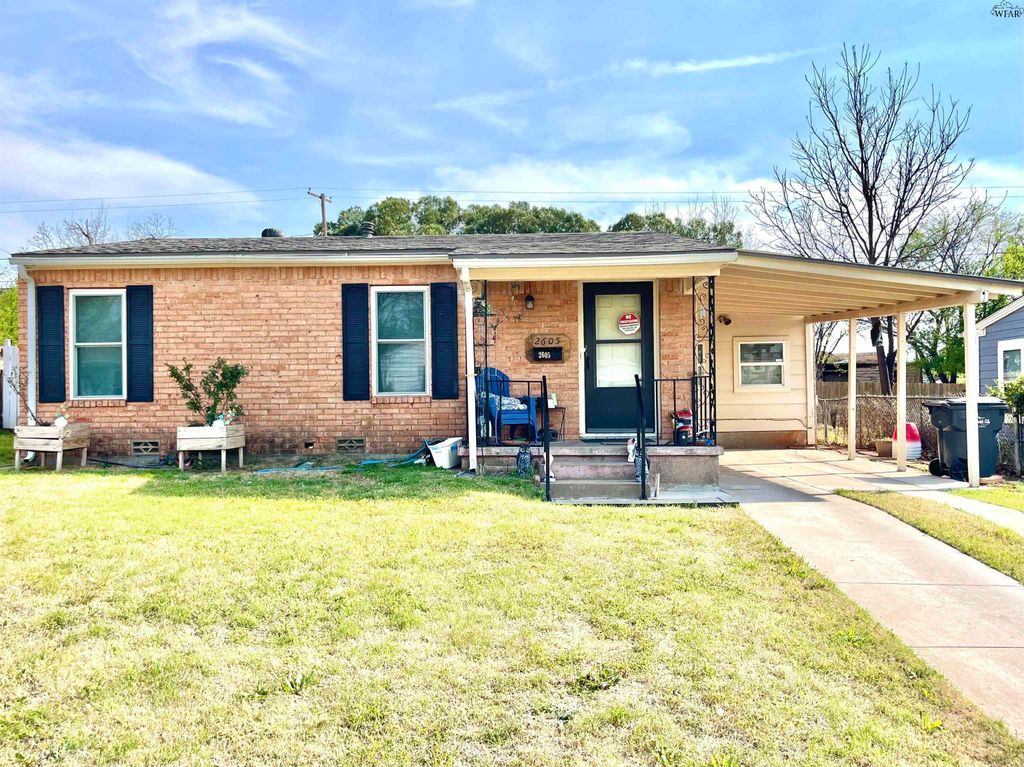 2605 INGLEWOOD DRIVE, Wichita Falls, TX 76301