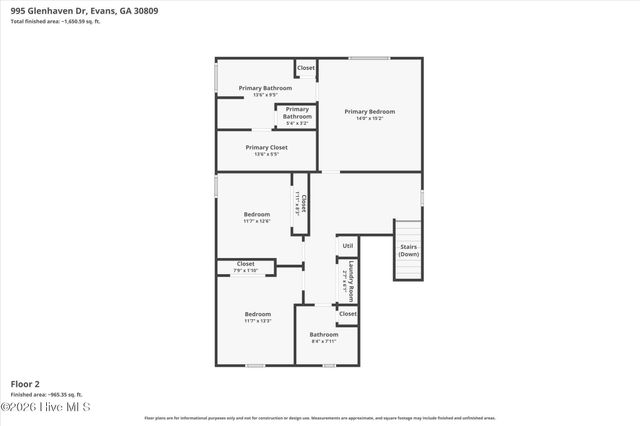 995 Glenhaven Drive, Evans, GA 30809