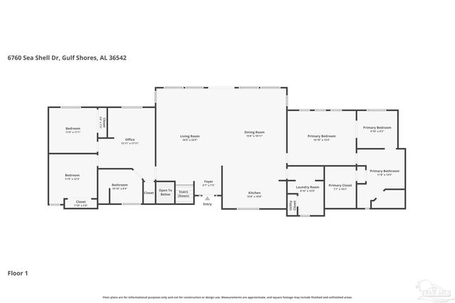 6760 Sea Shell Dr, Gulf Shores, AL 36542