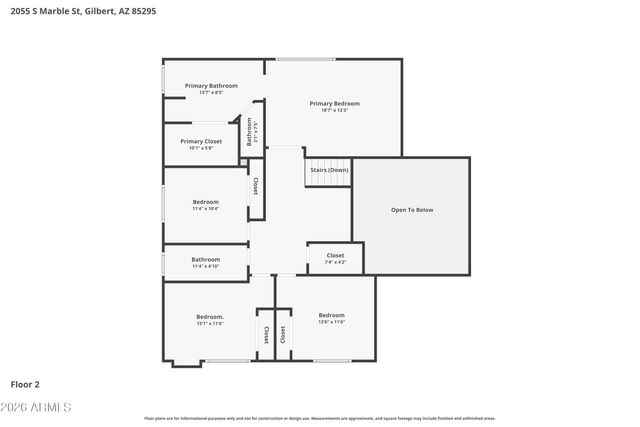 2055 S MARBLE Street, Gilbert, AZ 85295