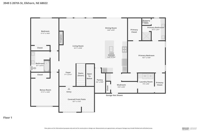 3949 S 207th Street, Elkhorn, NE 68022